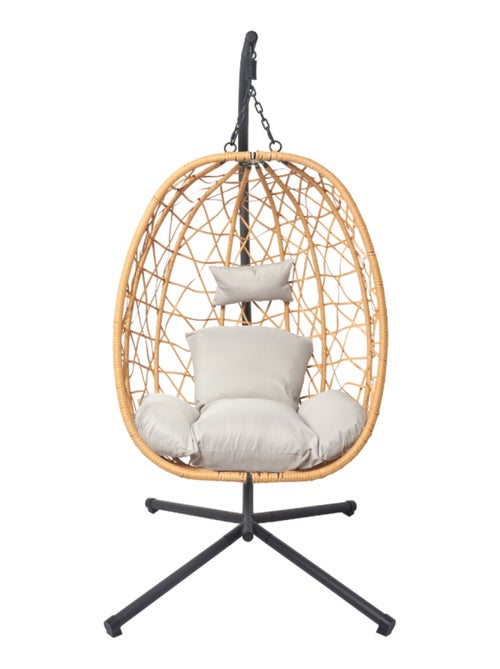 CUZCO - Fauteuil suspendu effet rotin - Kiabi