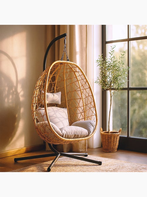 CUZCO Fauteuil suspendu effet rotin - Kiabi