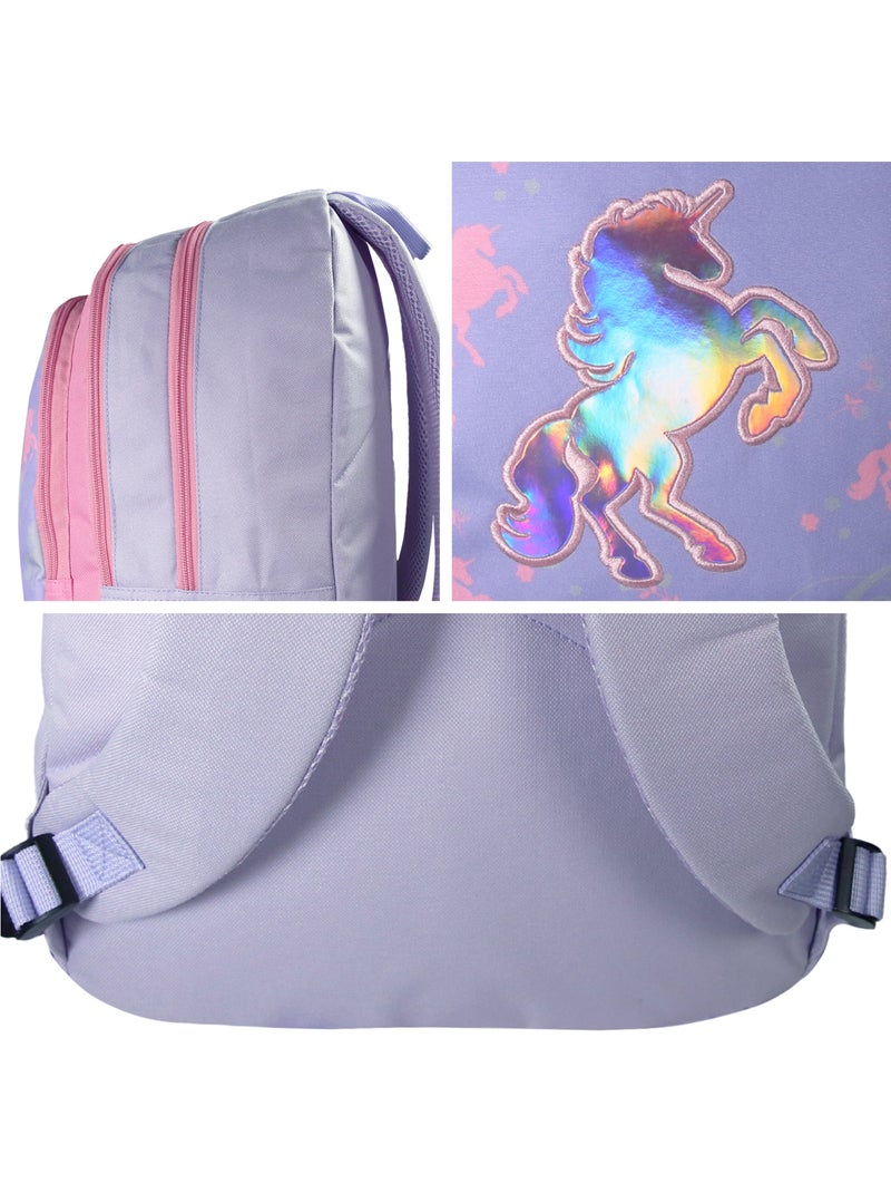 Cybel - Sac à dos 2 compartiments Violet - Rose - Bagtrotter Violet - Kiabi