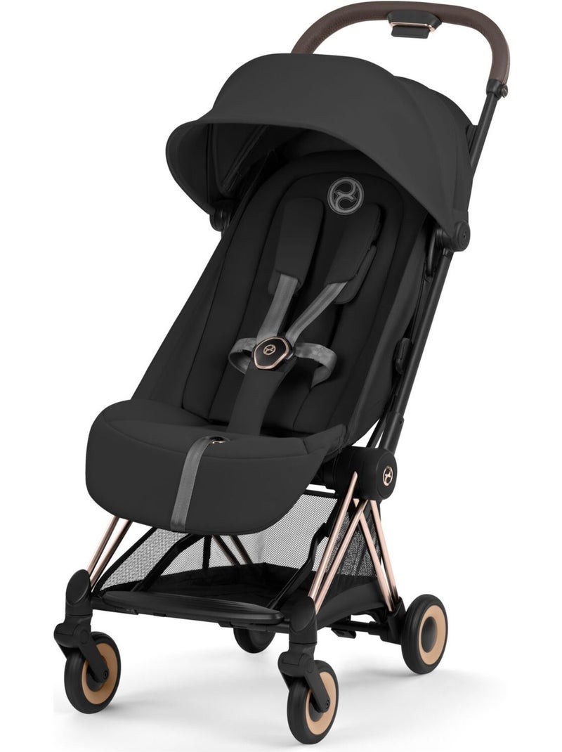 Cybex - duo coÿa 2026 poussette ultra-compacte avec nacelle pliable, châssis Rose - Kiabi