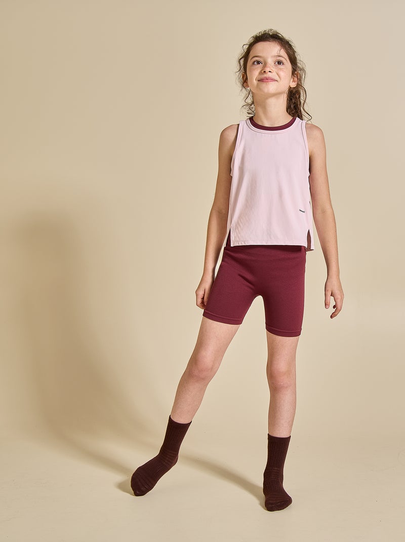 Cycliste de sport sans coutures - (ekstract) Rouge - Kiabi
