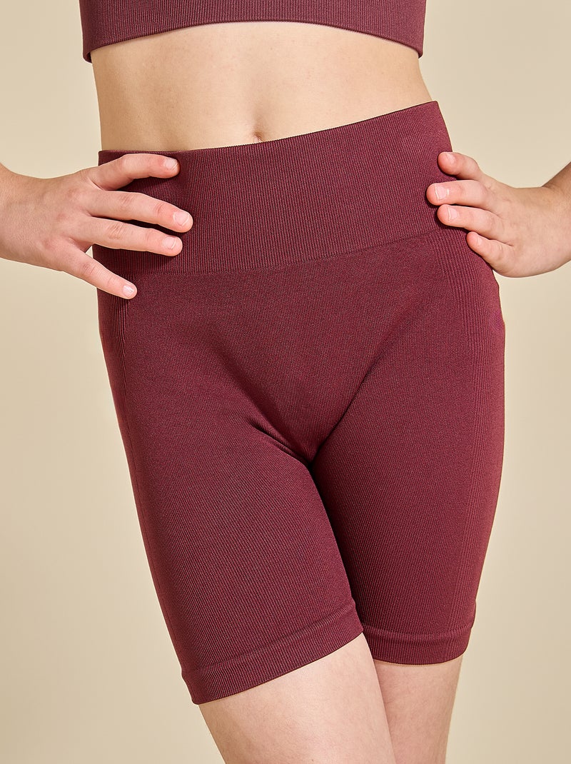 Cycliste de sport sans coutures - (ekstract) Rouge - Kiabi