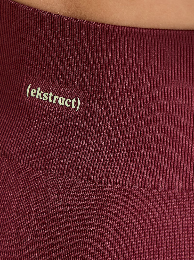 Cycliste de sport sans coutures - (ekstract) Rouge - Kiabi