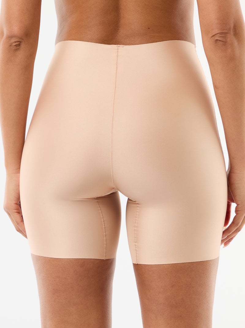 Cycliste en microfibre shapewear Ecru - Kiabi