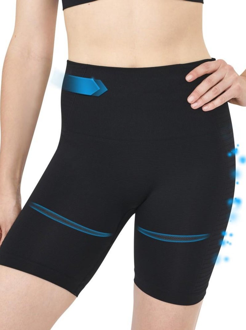 Cycliste minceur sport et maintien Cellutex pour femme Noir - Kiabi