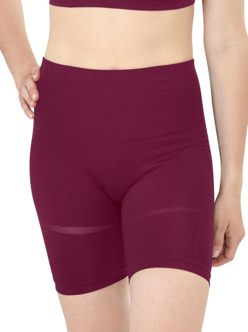 Cycliste minceur sport et maintien Cellutex pour femme Violet prune - Kiabi
