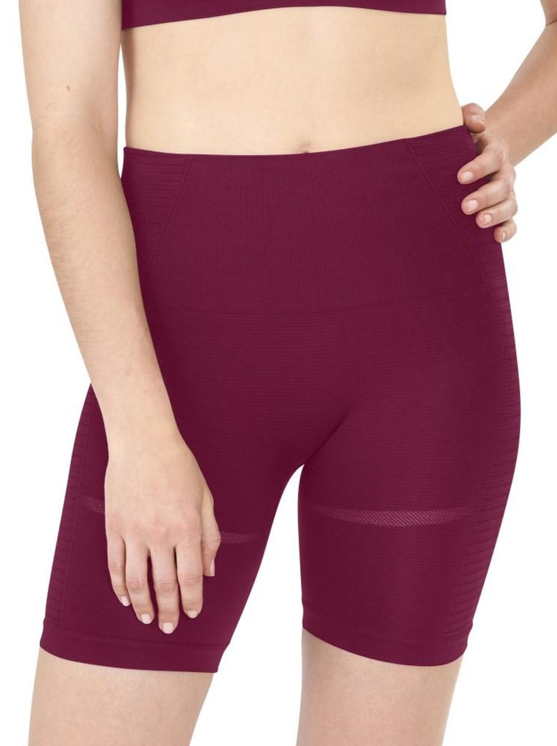 Cycliste minceur sport et maintien Cellutex pour femme Violet prune - Kiabi