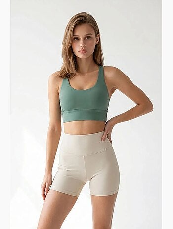 Cycliste moulant à taille haute mixray