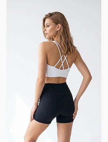 Cycliste moulant à taille haute mixray
