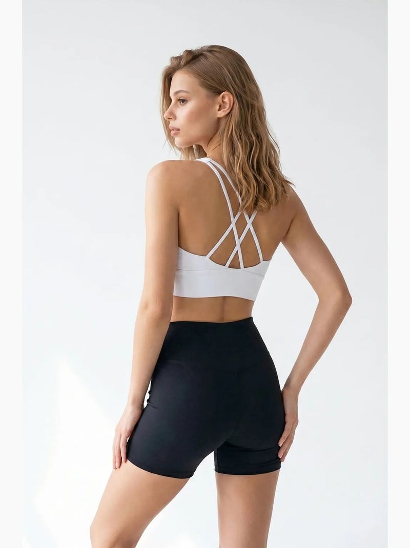 Cycliste moulant à taille haute mixray Noir - Kiabi