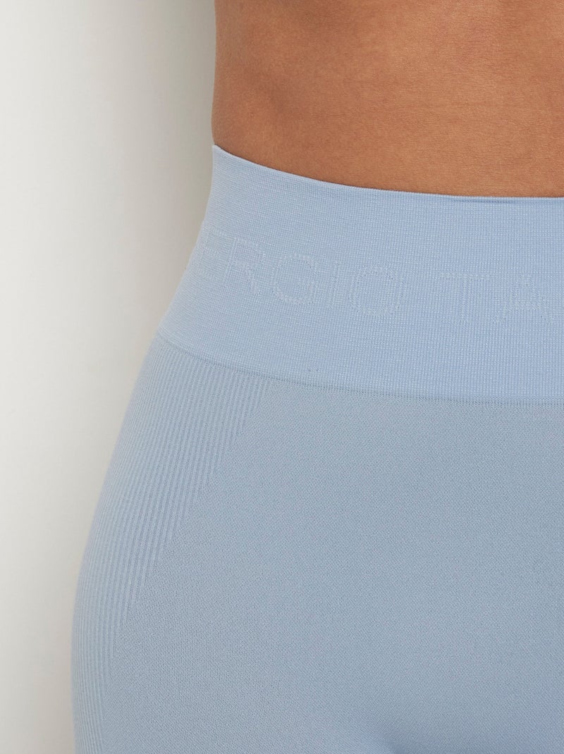 Cycliste sans coutures Bleu - Kiabi