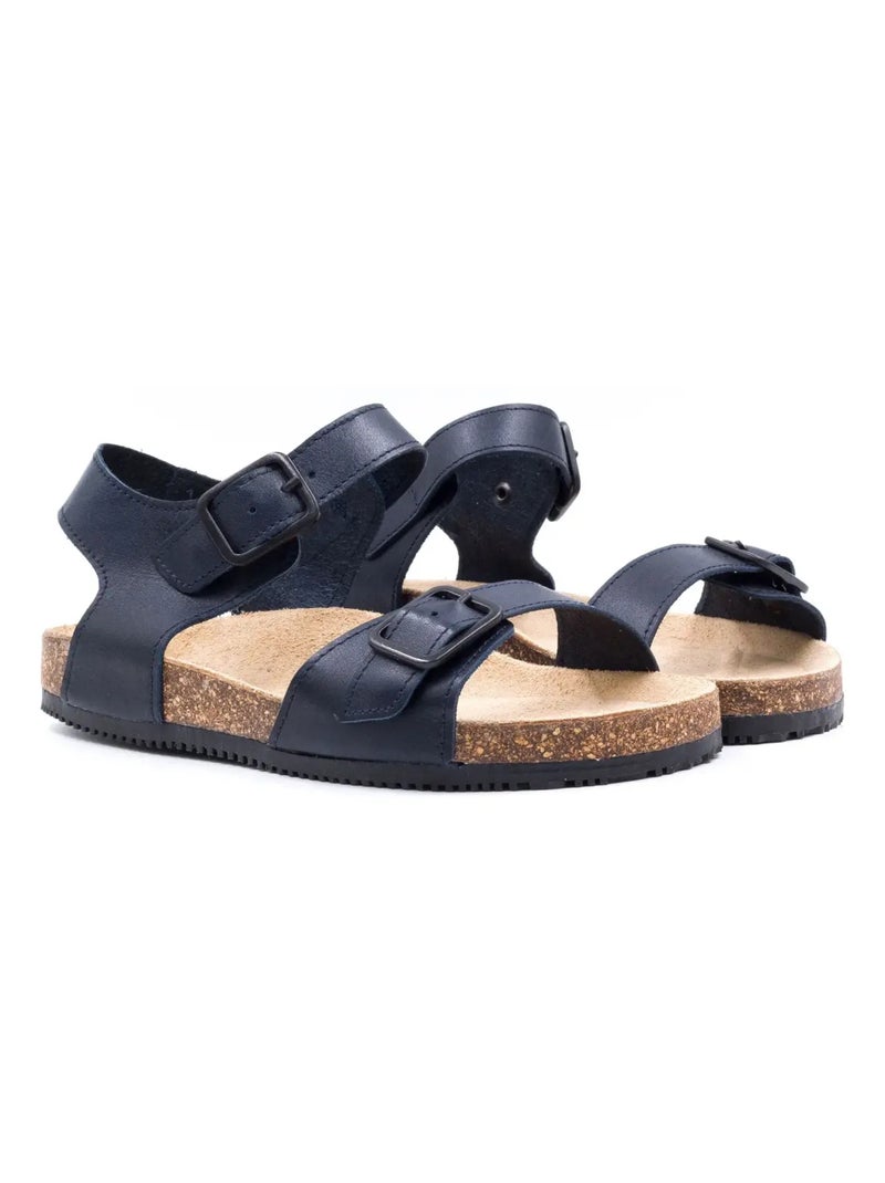 Dad Sandals - Enfant - Boni Leopold Bleu marine - Kiabi