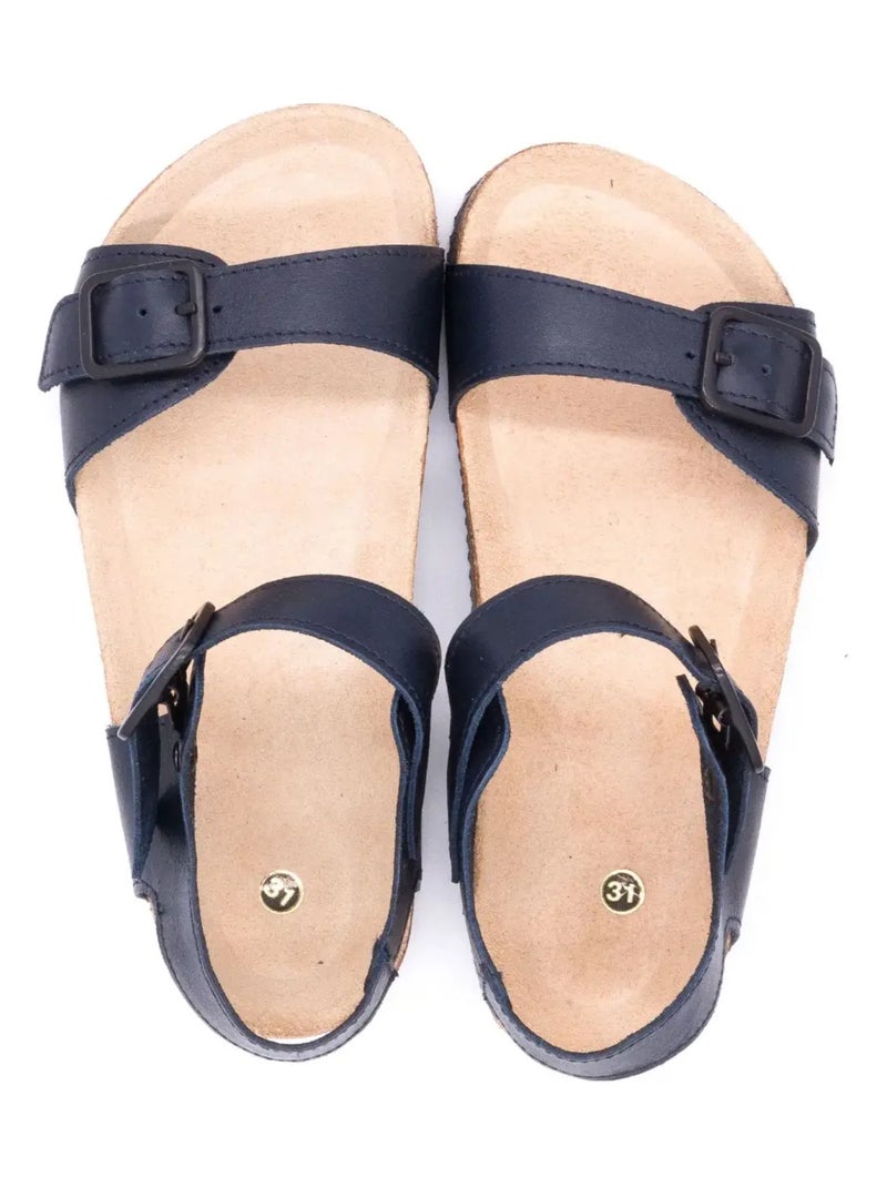 Dad Sandals - Enfant - Boni Leopold Bleu marine - Kiabi