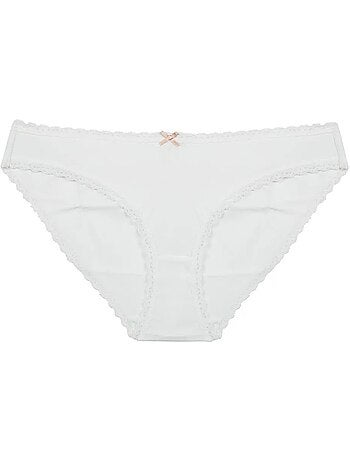 Daily lace lot de 3 slips en coton penti