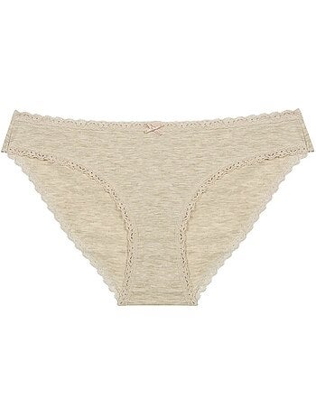 Daily lace lot de 3 slips en coton penti