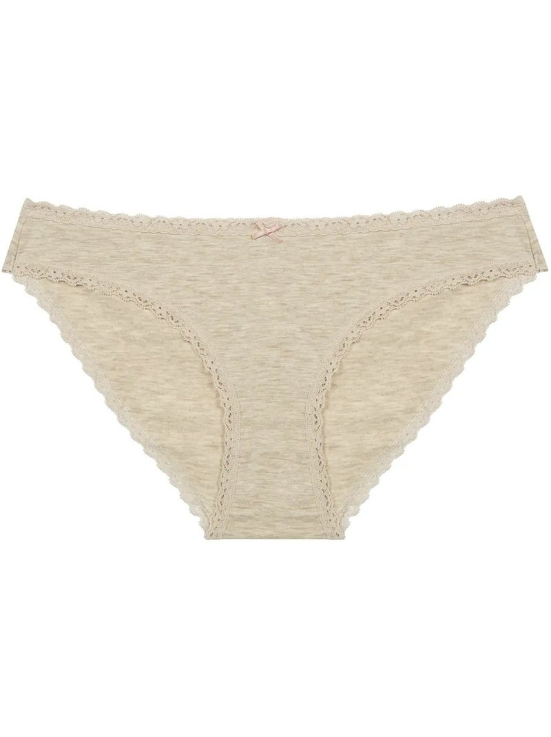 Daily lace lot de 3 slips en coton penti Multicolore - Kiabi