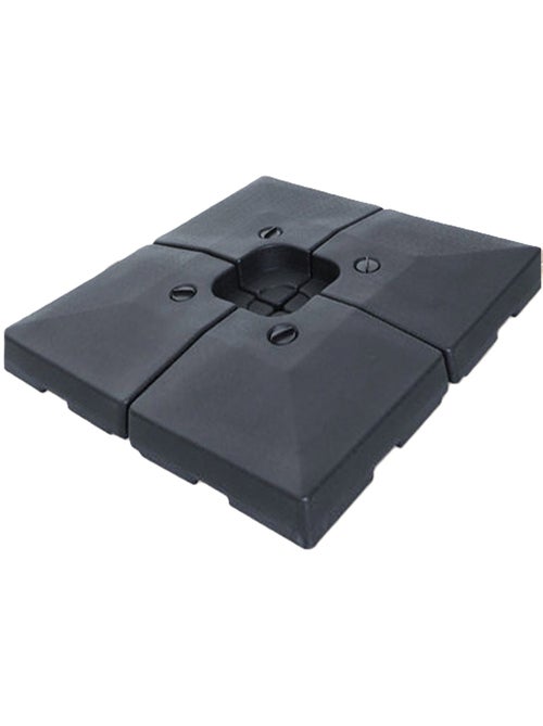 DALLES Lot de 4 dalles parasols hdpe - Kiabi