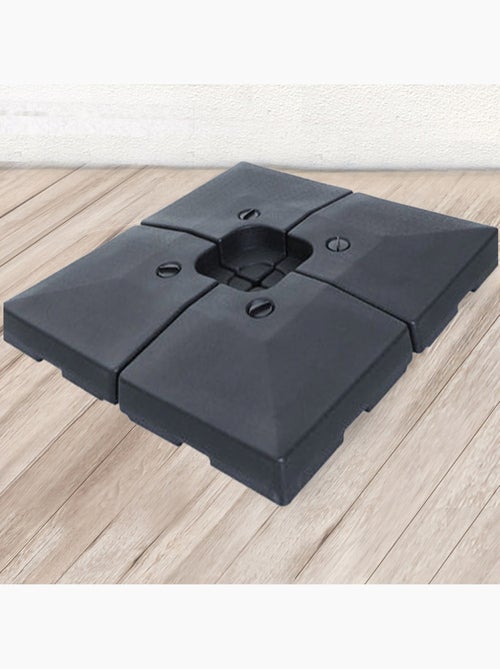 DALLES Lot de 4 dalles parasols hdpe - Kiabi