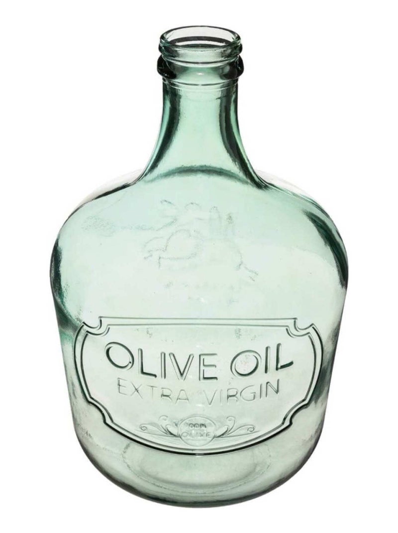 Dame Jeanne olive transparente H42 Transparent - Kiabi