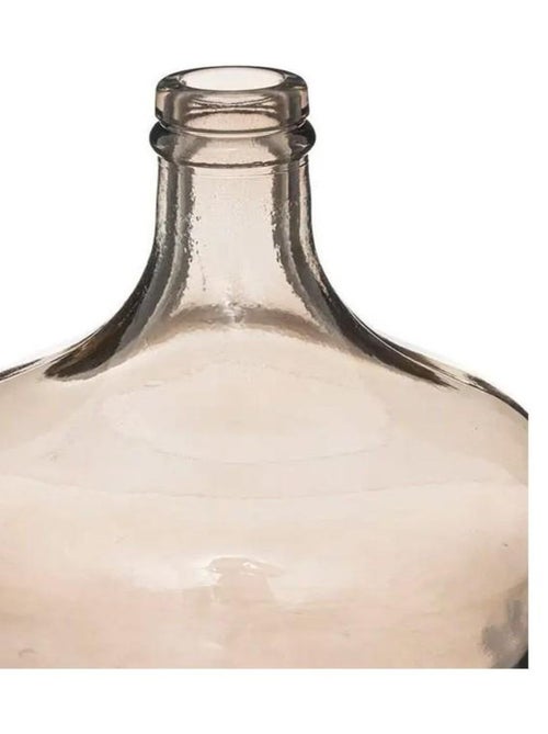 Dame Jeanne verre recyclé fumé H30 - Kiabi