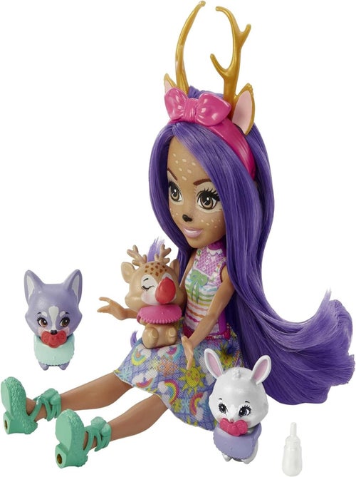 Danessa Biche Et Bébé Besties - Enchantimals - Kiabi