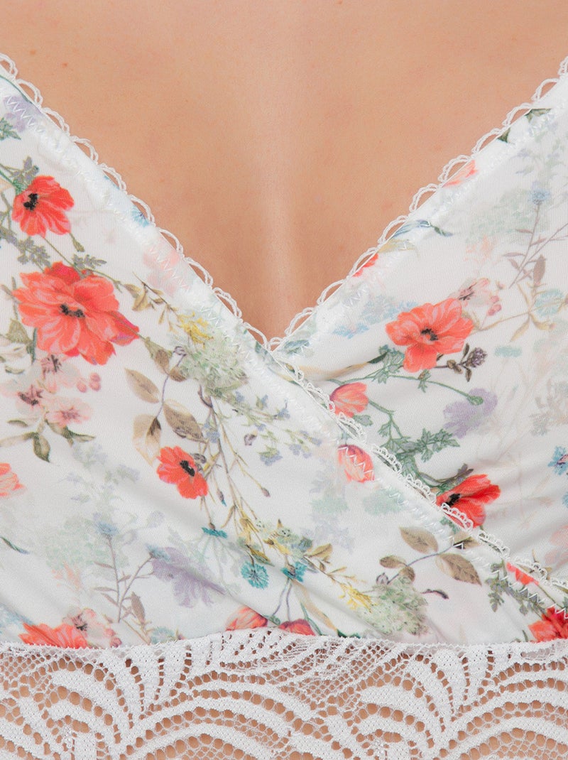 Daniel Hechter - Brassière Sans Armatures DIANA Blanc - Kiabi