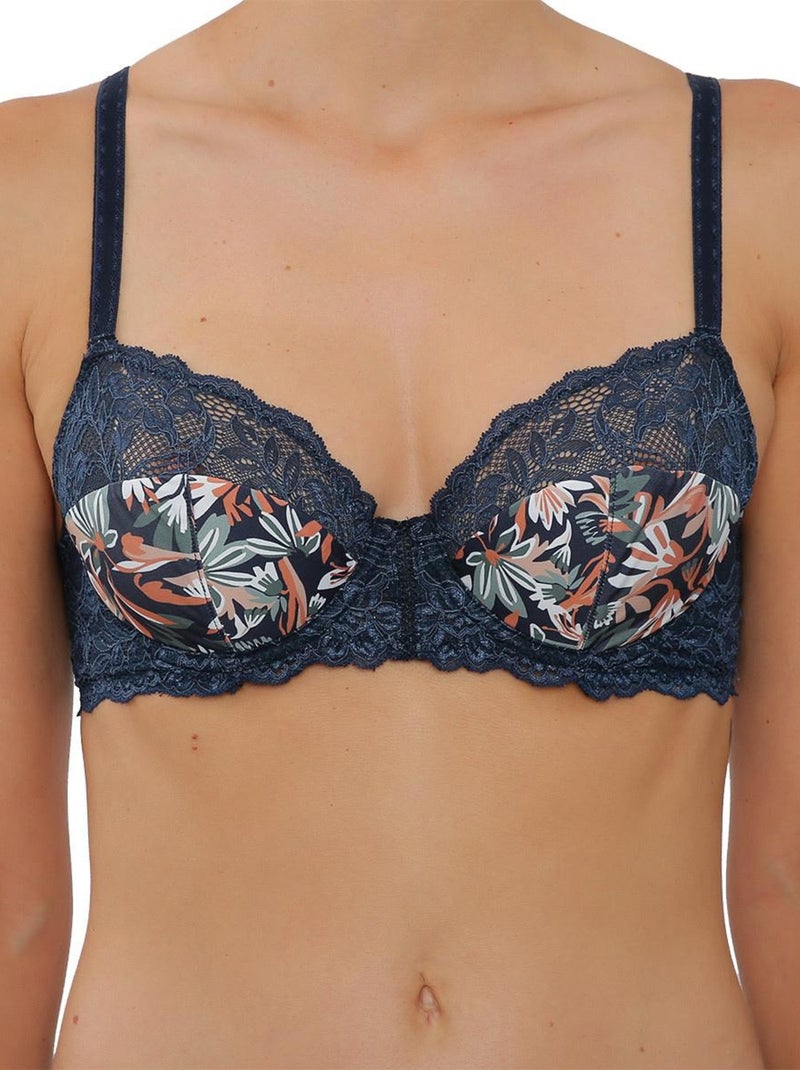 Daniel Hechter - Soutien-Gorge Armatures CALEEN Bleu - Kiabi