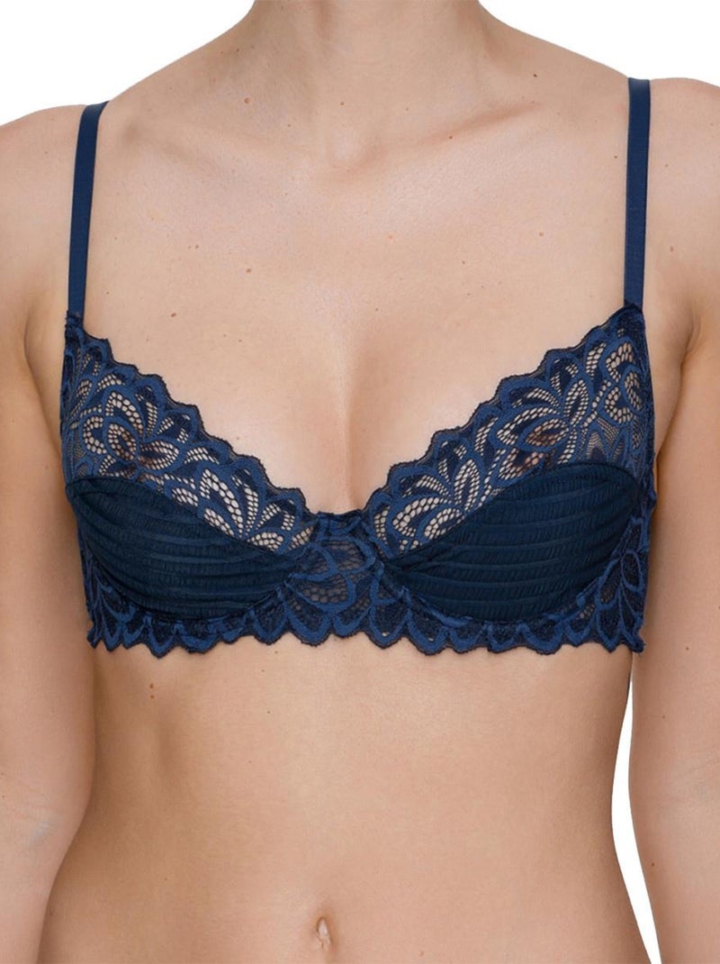 Daniel Hechter - Soutien-Gorge Armatures LIANA Bleu - Kiabi