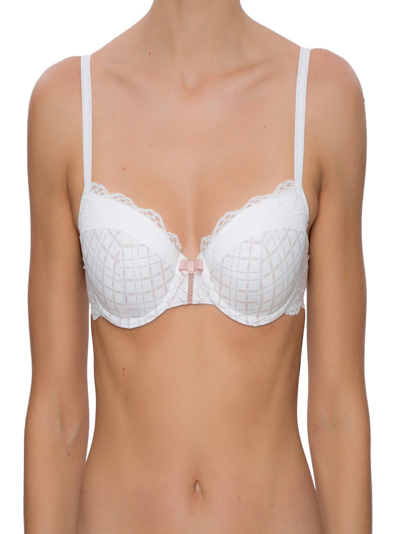 Daniel Hechter - Soutien-Gorge Paddé CHARLOTTE Blanc - Kiabi