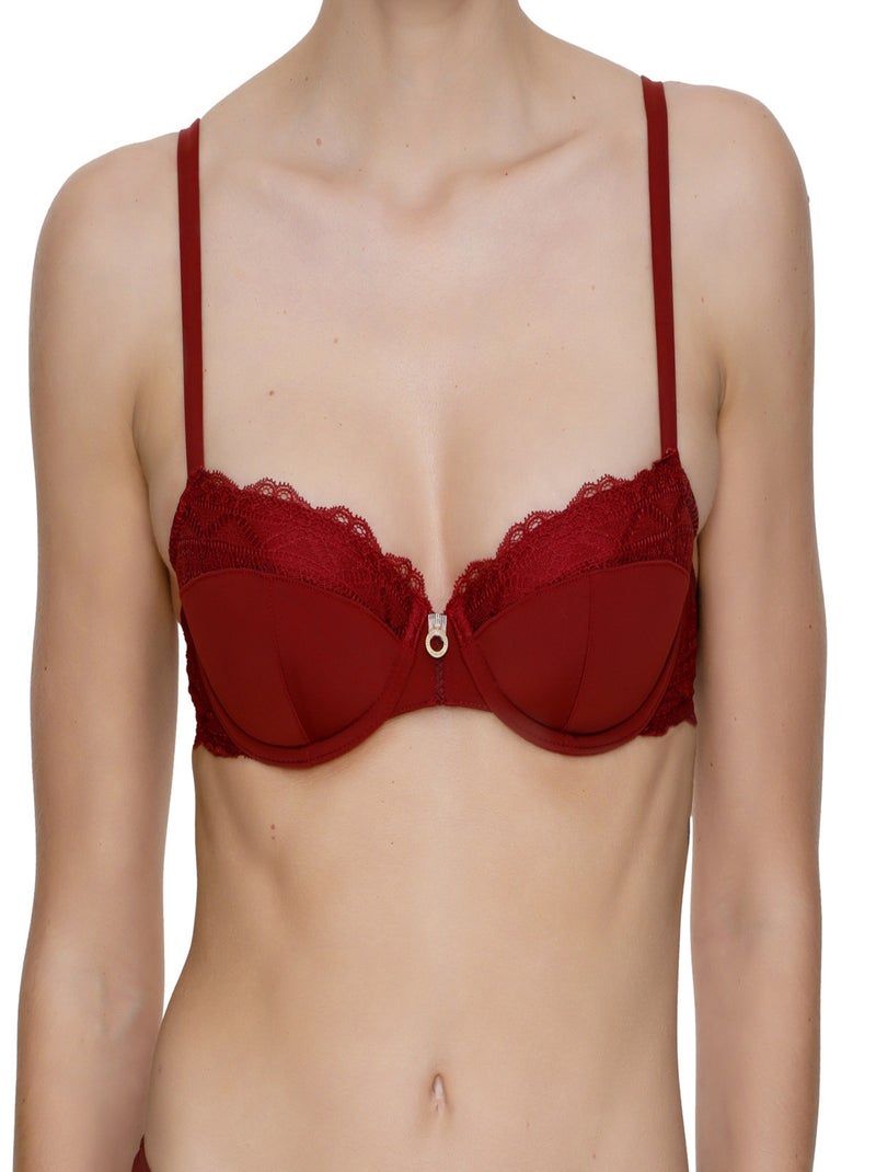 Daniel Hechter - Soutien-Gorge Paddé TEMPO Rouge - Kiabi