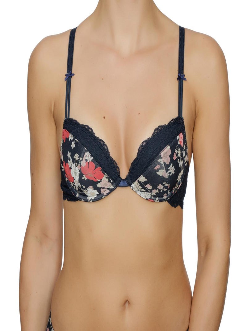 Daniel Hechter - Soutien-Gorge Push-up BRADLEY Bleu - Kiabi