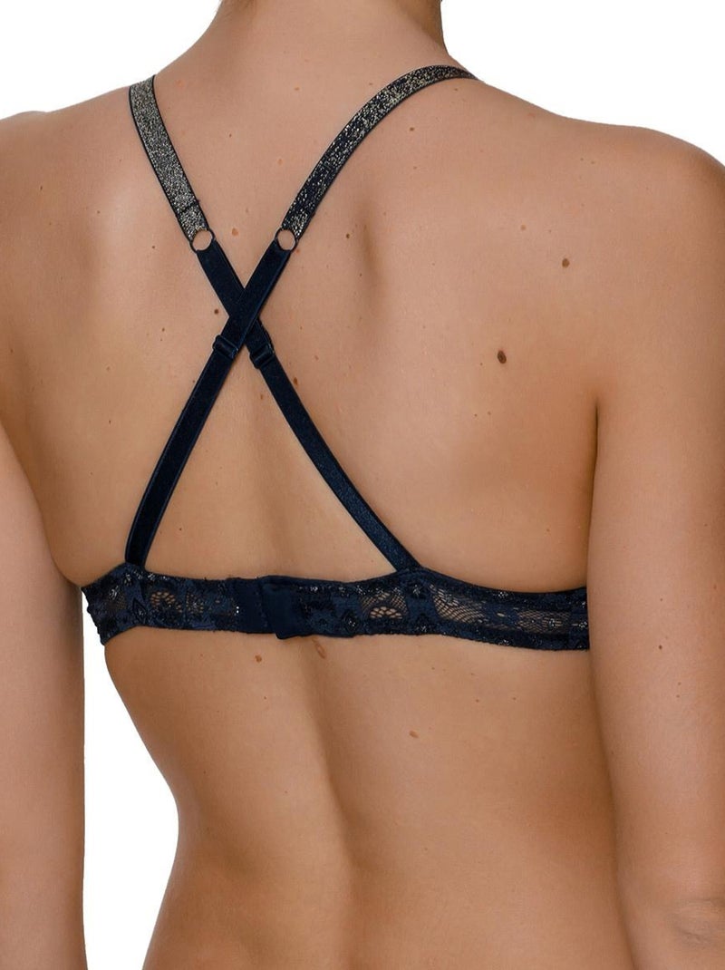 Daniel Hechter - Soutien-Gorge Triangle Avec Armatures SUZANNE Bleu - Kiabi