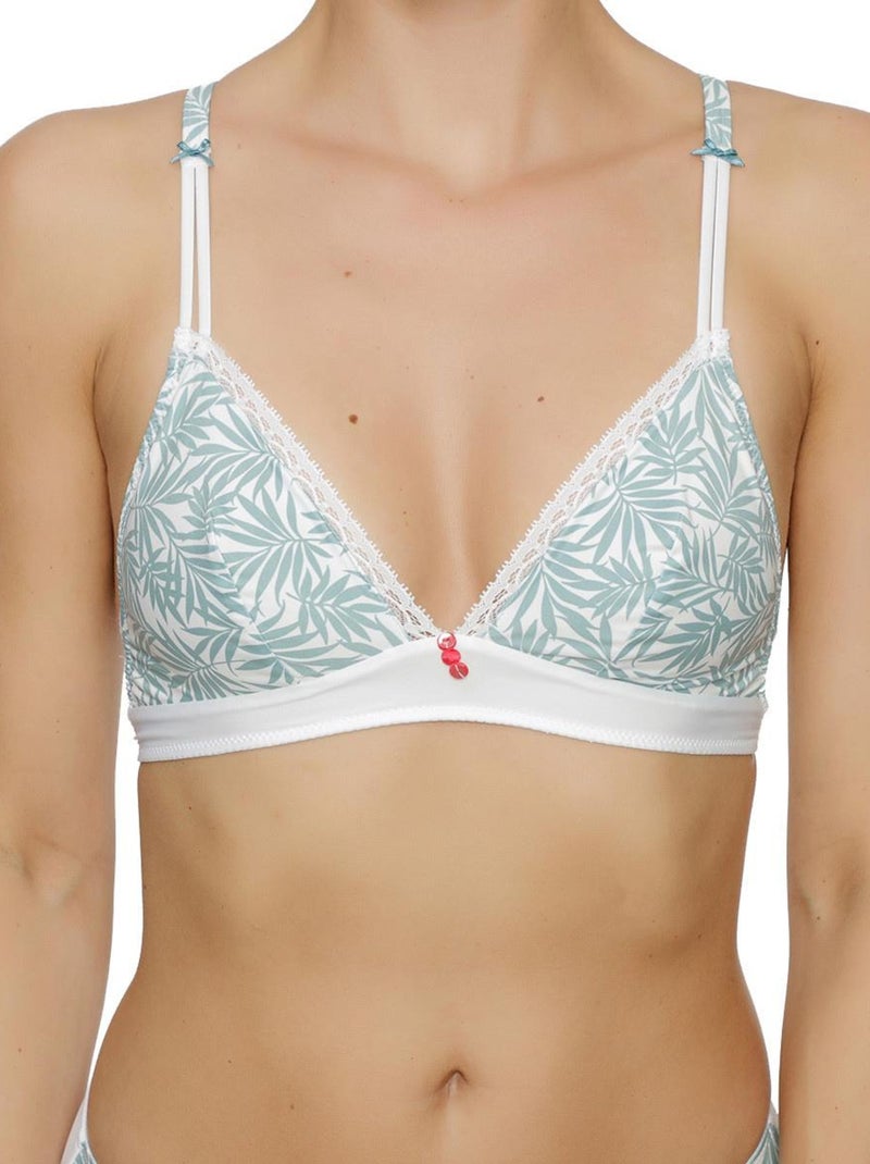 Daniel Hechter - Soutien-Gorge Triangle Sans Armatures COOPER Vert d'eau - Kiabi