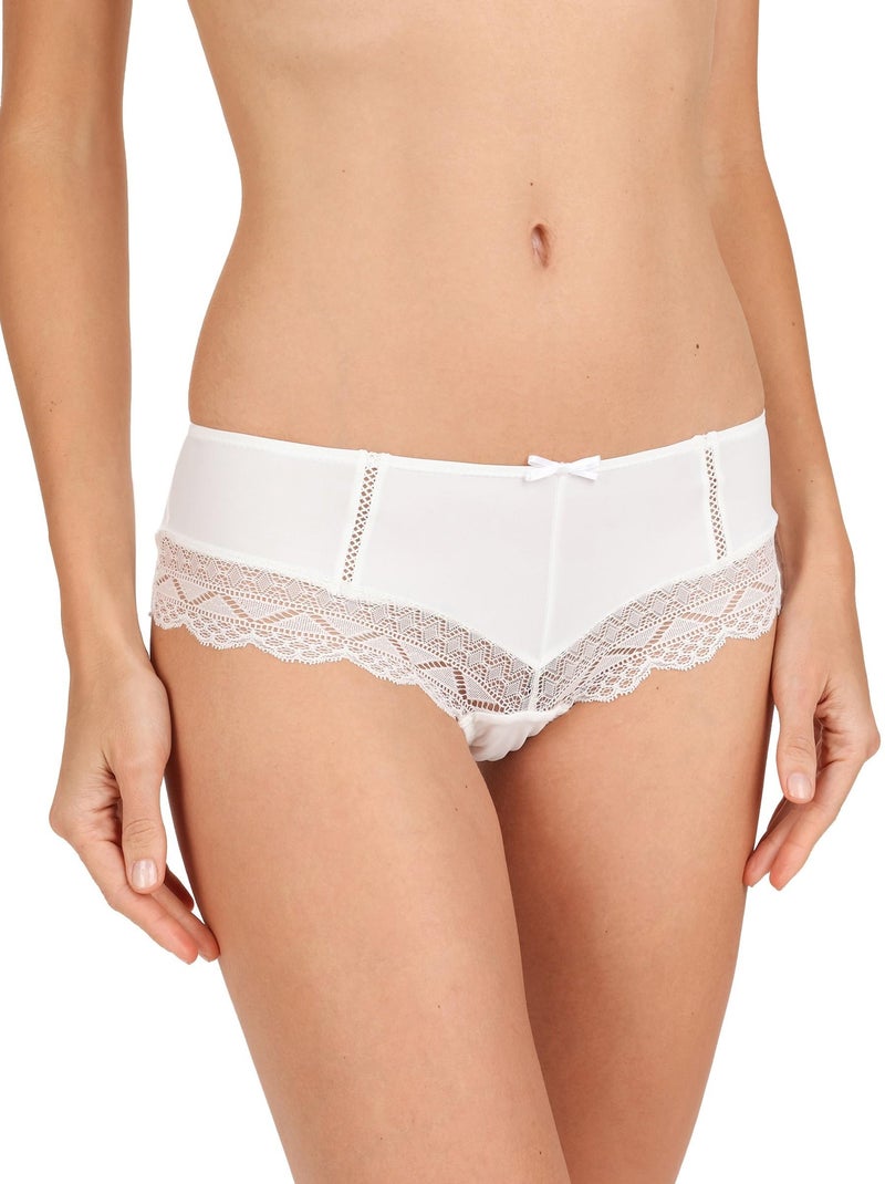 Daniel Hechter Lingerie - Shorty INTEMPORELLE Blanc - Kiabi