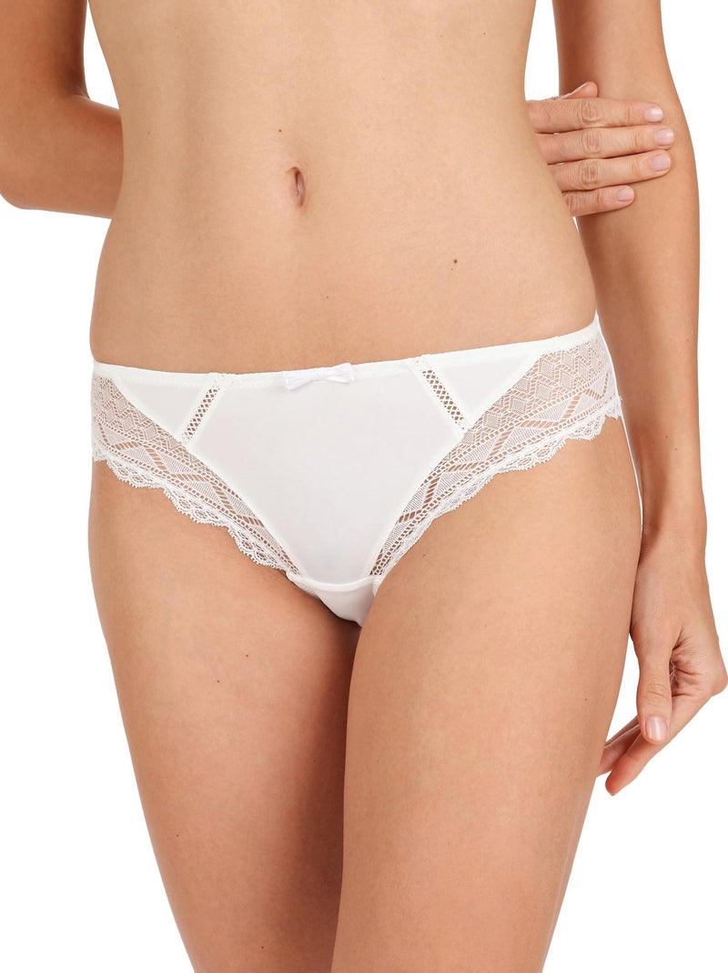 Daniel Hechter Lingerie - Slip INTEMPORELLE Blanc - Kiabi