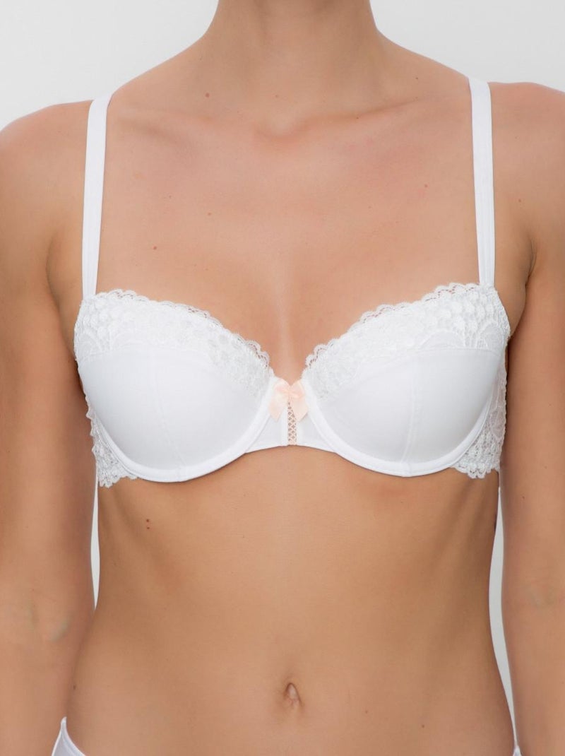 Daniel Hechter Lingerie - Soutien-gorge JOYCE Blanc - Kiabi
