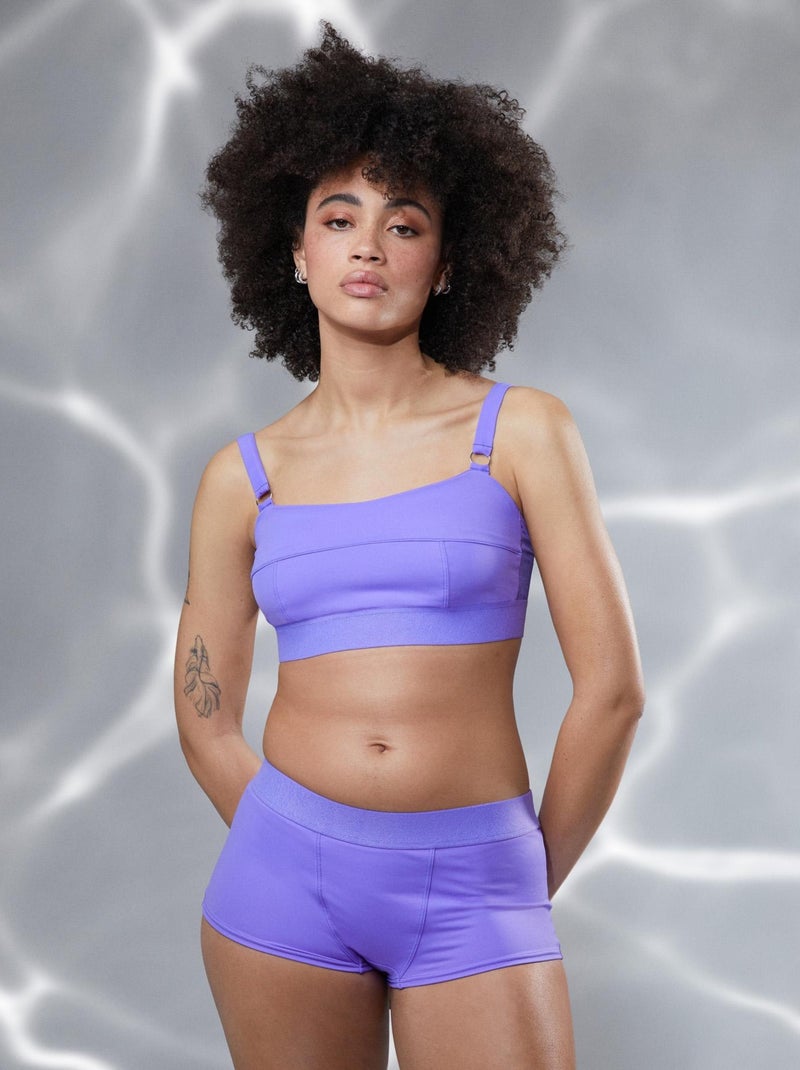 Danny maillot de bain brassiere Violet - Kiabi
