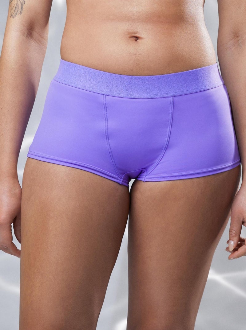 Danny maillot de bain shorty Violet - Kiabi