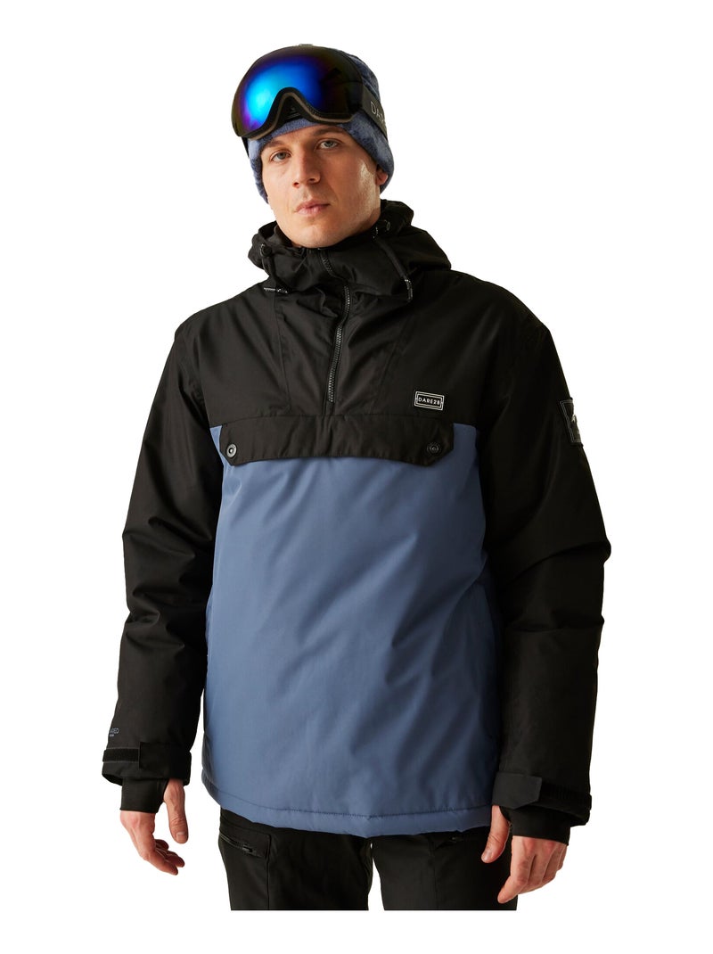 Dare 2B - Blouson de ski à enfiler motif/style blocs de couleurs FREERIDE Bleu foncé - Kiabi