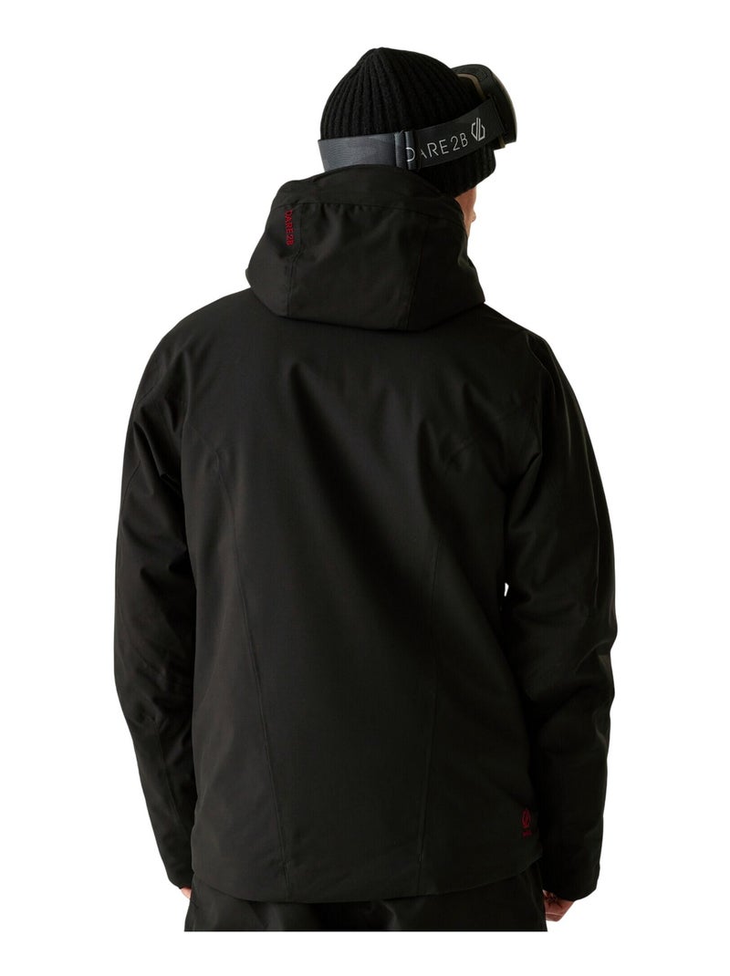 Dare 2B - Blouson de ski EAGLE Noir Rouge Noir - Kiabi
