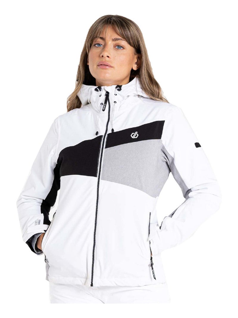 Dare 2B - Blouson de ski ICE GLEAM Blanc Noir - Kiabi