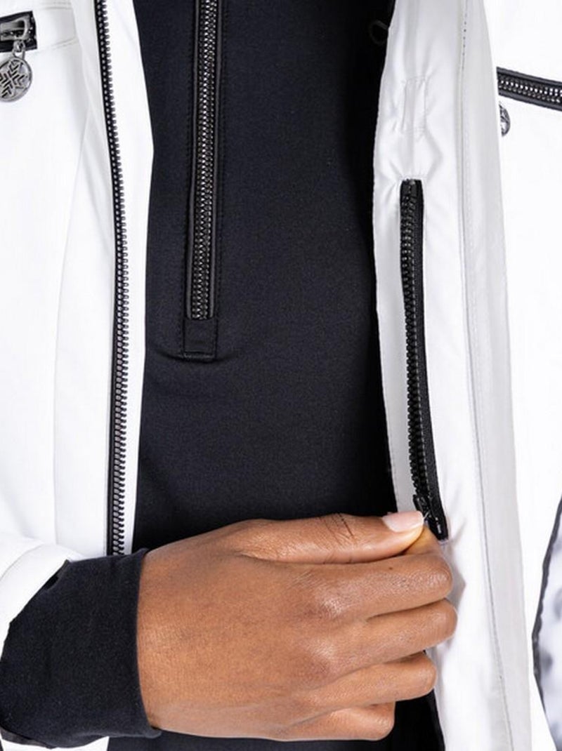 Dare 2B - Blouson de ski JULIEN MACDONALD MASTERY Blanc Noir - Kiabi