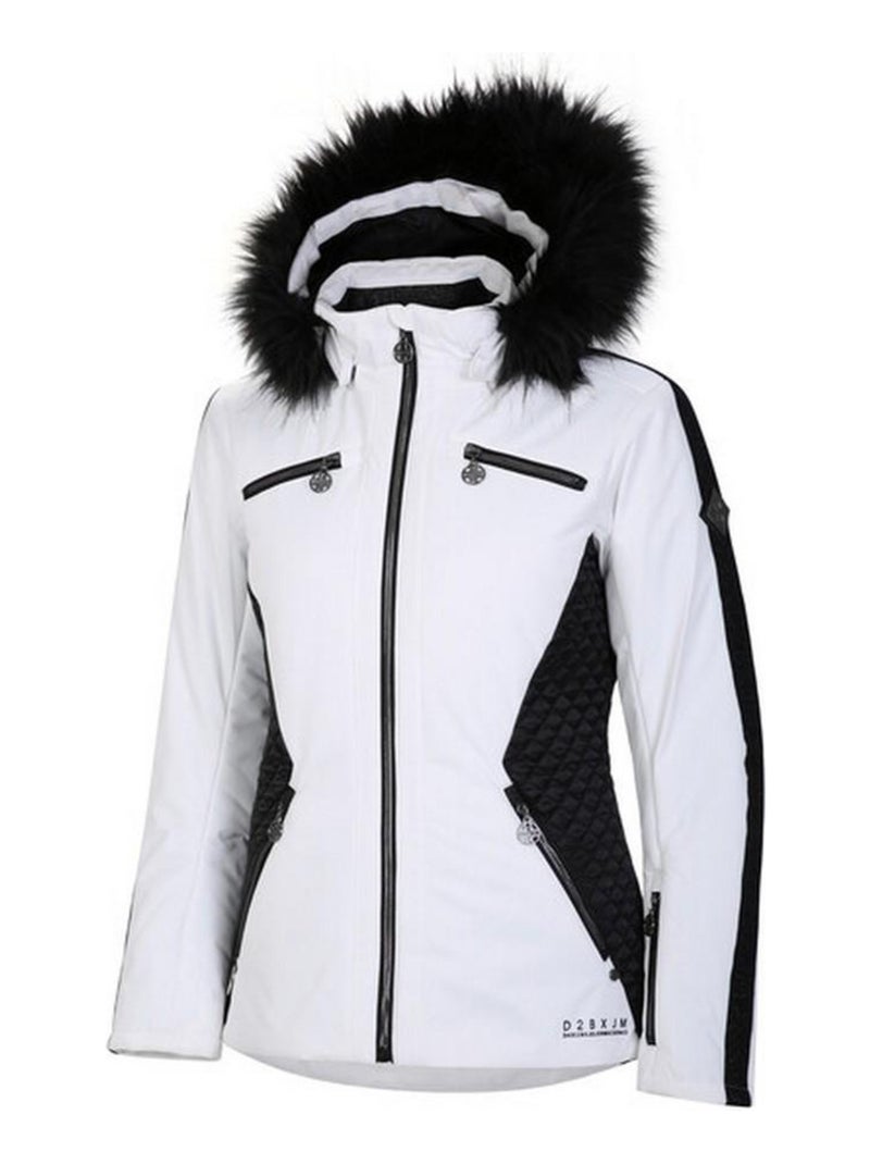 Dare 2B - Blouson de ski JULIEN MACDONALD MASTERY Blanc Noir - Kiabi