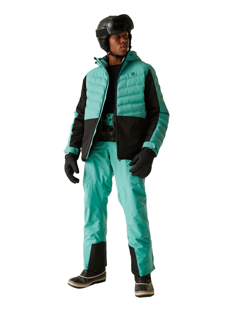 Dare 2B - Blouson de ski OLLIE Craie/Turquoise - Kiabi