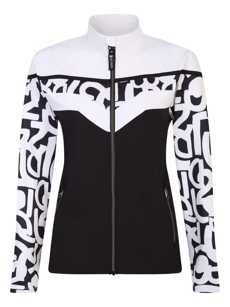 Dare 2B - Blouson de ski ROCKER Noir Blanc - Kiabi