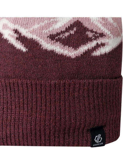 Dare 2B - Bonnet à pompon et revers côtelé FERNIE - Kiabi