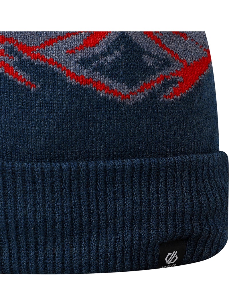 Dare 2B - Bonnet à pompon FERNIE Bleu Blanc - Kiabi