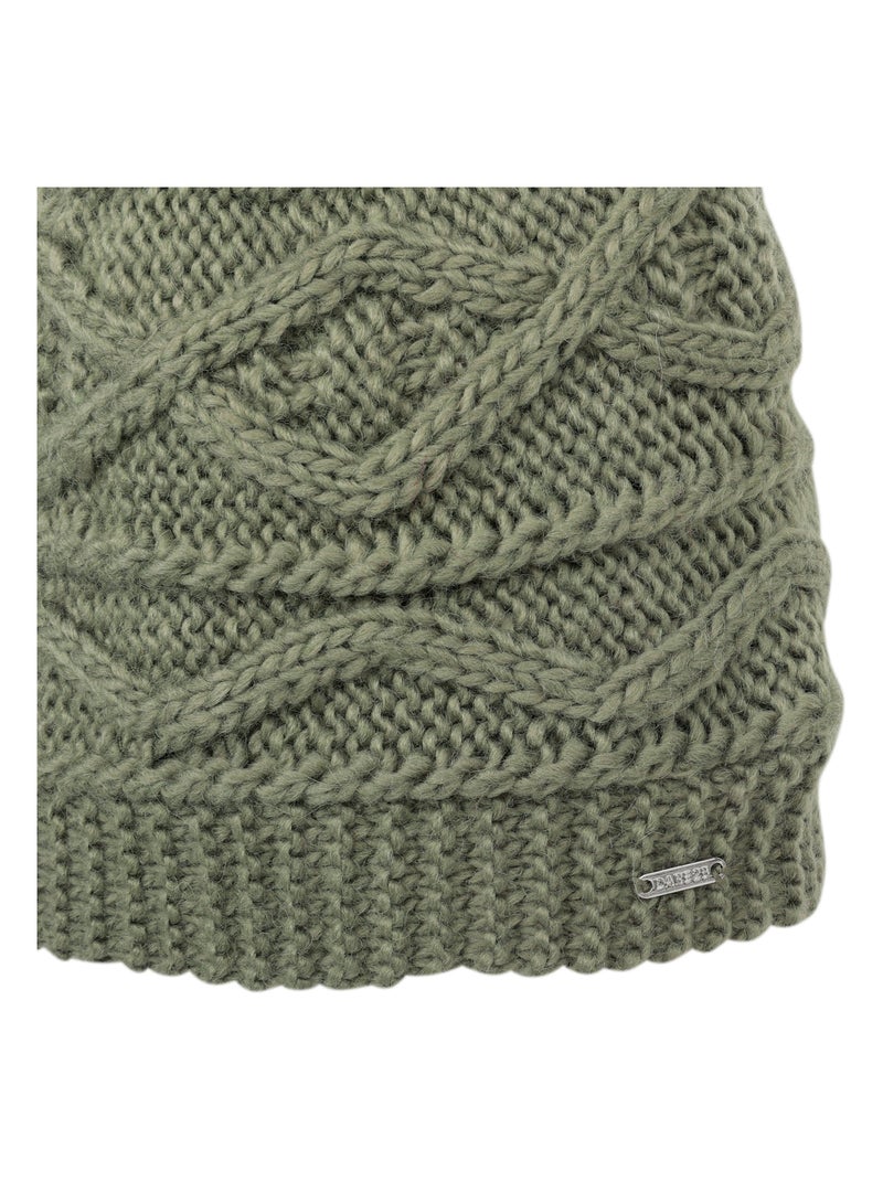 Dare 2B - Bonnet motif/style pompon REMIND Vert olive - Kiabi