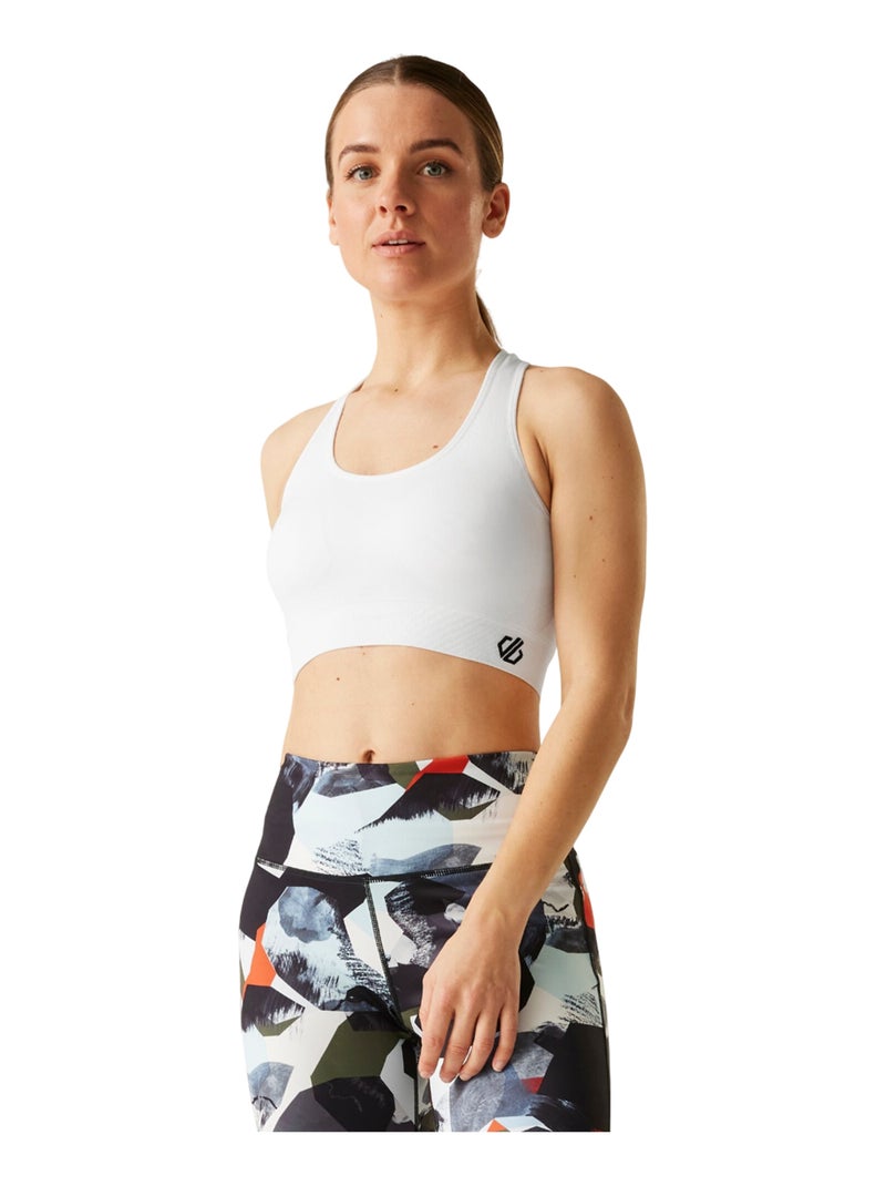 Dare 2B - Brassière de sport DONT SWEAT IT Blanc - Kiabi