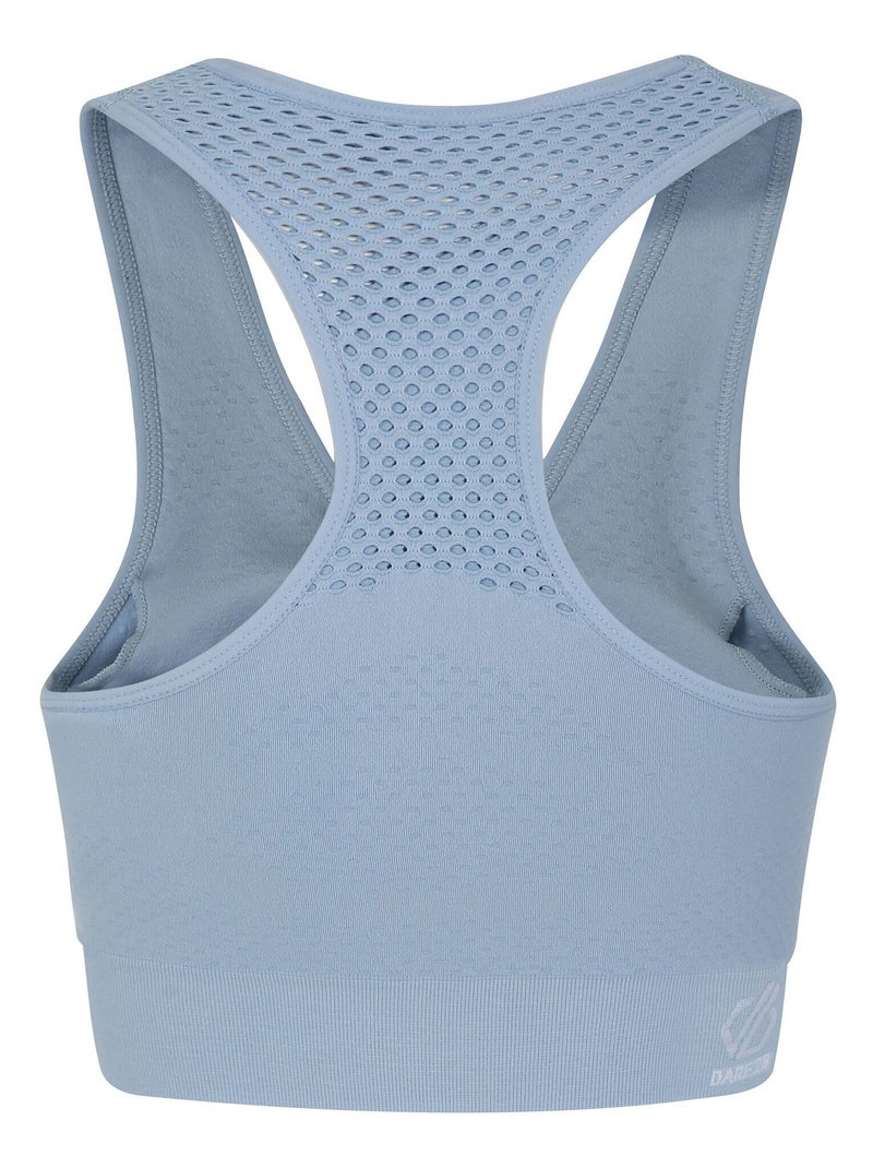 Dare 2B - Brassière de sport DON'T SWEAT IT Bleu ardoise - Kiabi